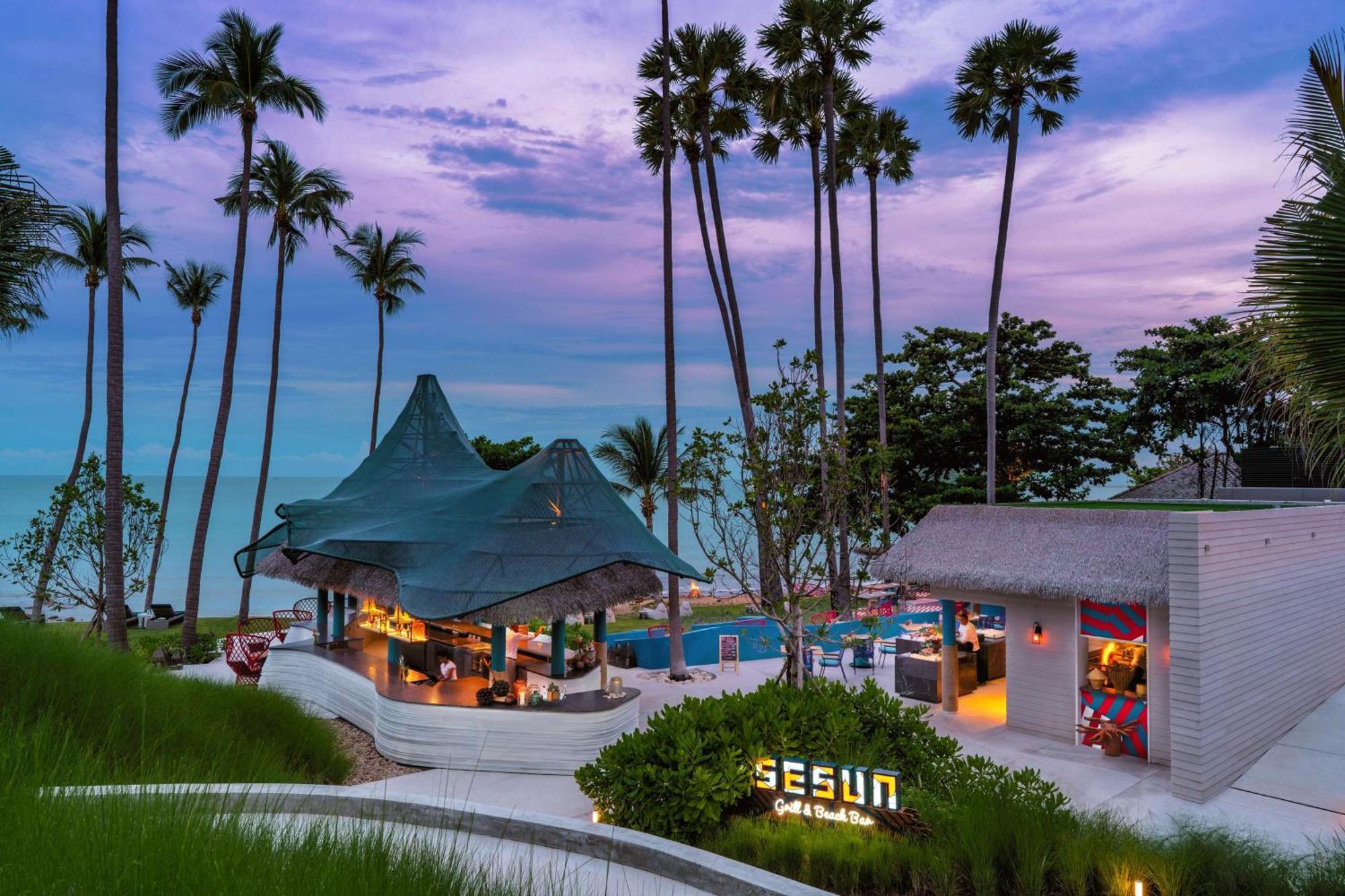 Hyatt Regency Koh Samui Otel Chaweng Plajı Dış mekan fotoğraf The resort's beach club