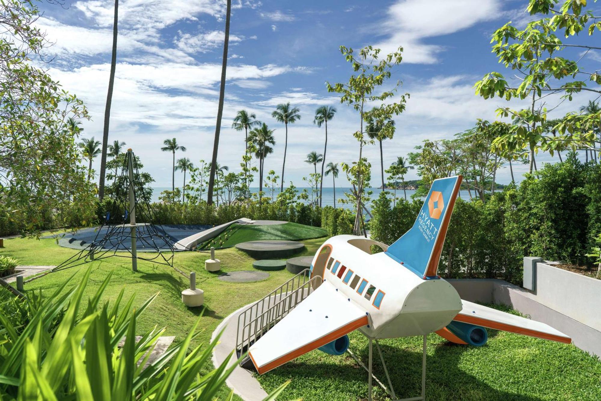Hyatt Regency Koh Samui Otel Chaweng Plajı Dış mekan fotoğraf The Aviation Park