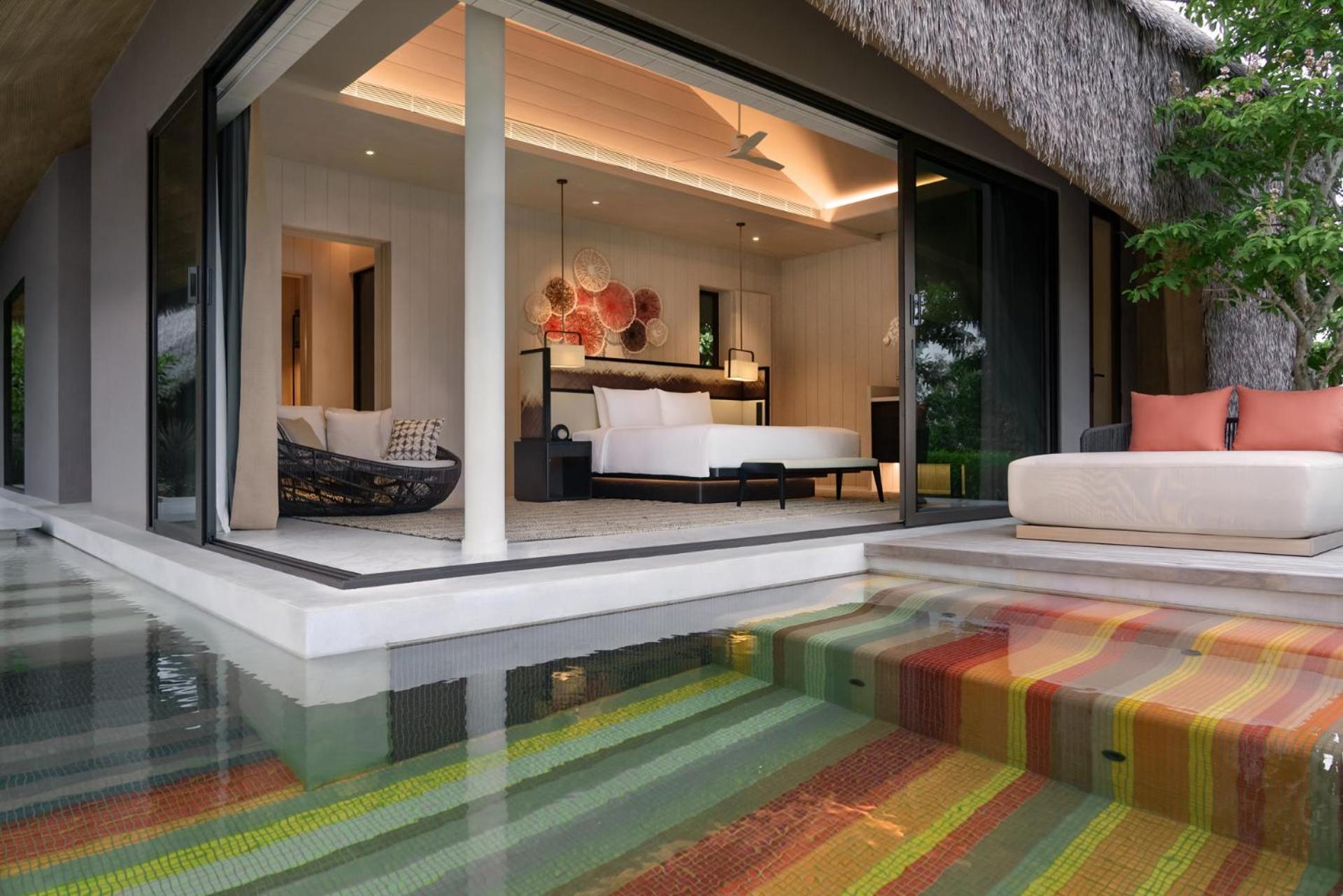 Hyatt Regency Koh Samui Otel Chaweng Plajı Dış mekan fotoğraf A pool villa at the resort