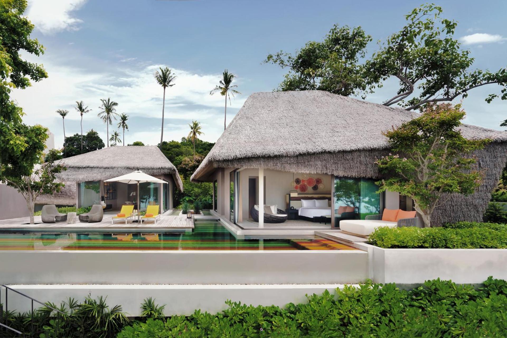 Hyatt Regency Koh Samui Otel Chaweng Plajı Dış mekan fotoğraf The villas at the resort